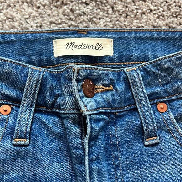 EUC Madewell Curvy High Rise Skinny Sz 27T - Picture 2 of 6